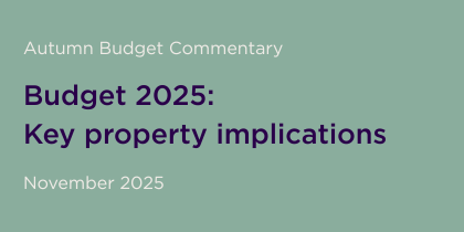Budget 2025: Key property implications