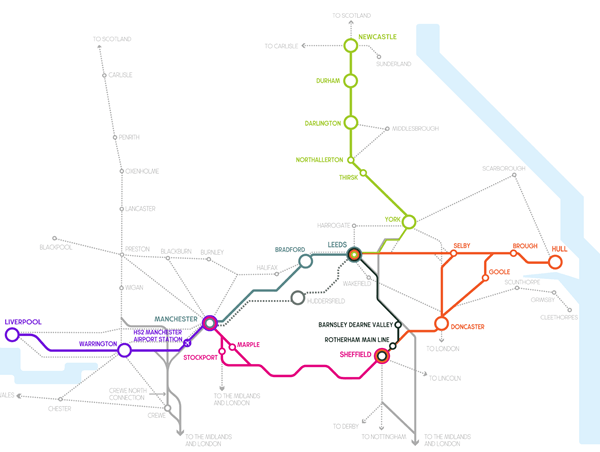 Railway map