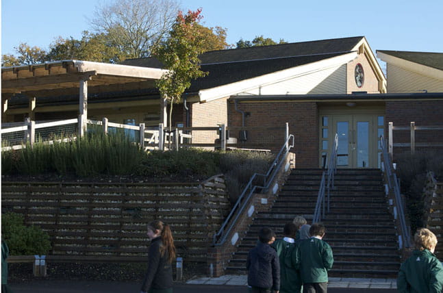 St. Finian's Primary School entrance
