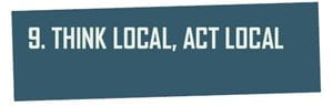 header: think local, act local