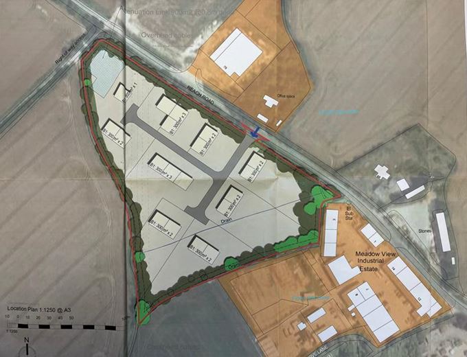 5.5 acres , Commercial Development Land, Reach Road CB25 - Available