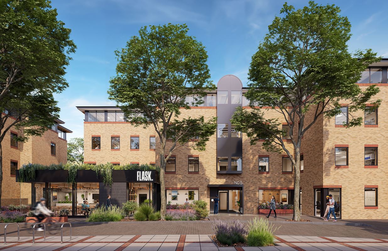 500 to 5,000 Sq Ft , First-Step, No. 5 Journey Campus CB3 - Available