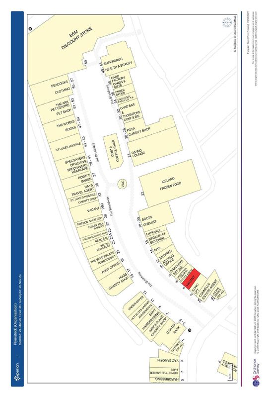 612 Sq Ft , 4 The Broadway Shopping Centre PL9 - Available