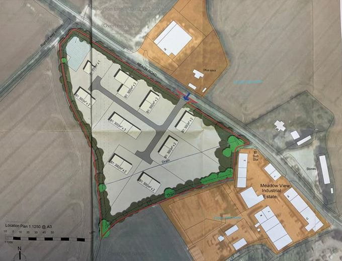 5.5 acres , Commercial Development Land, Reach Road CB25 - Available