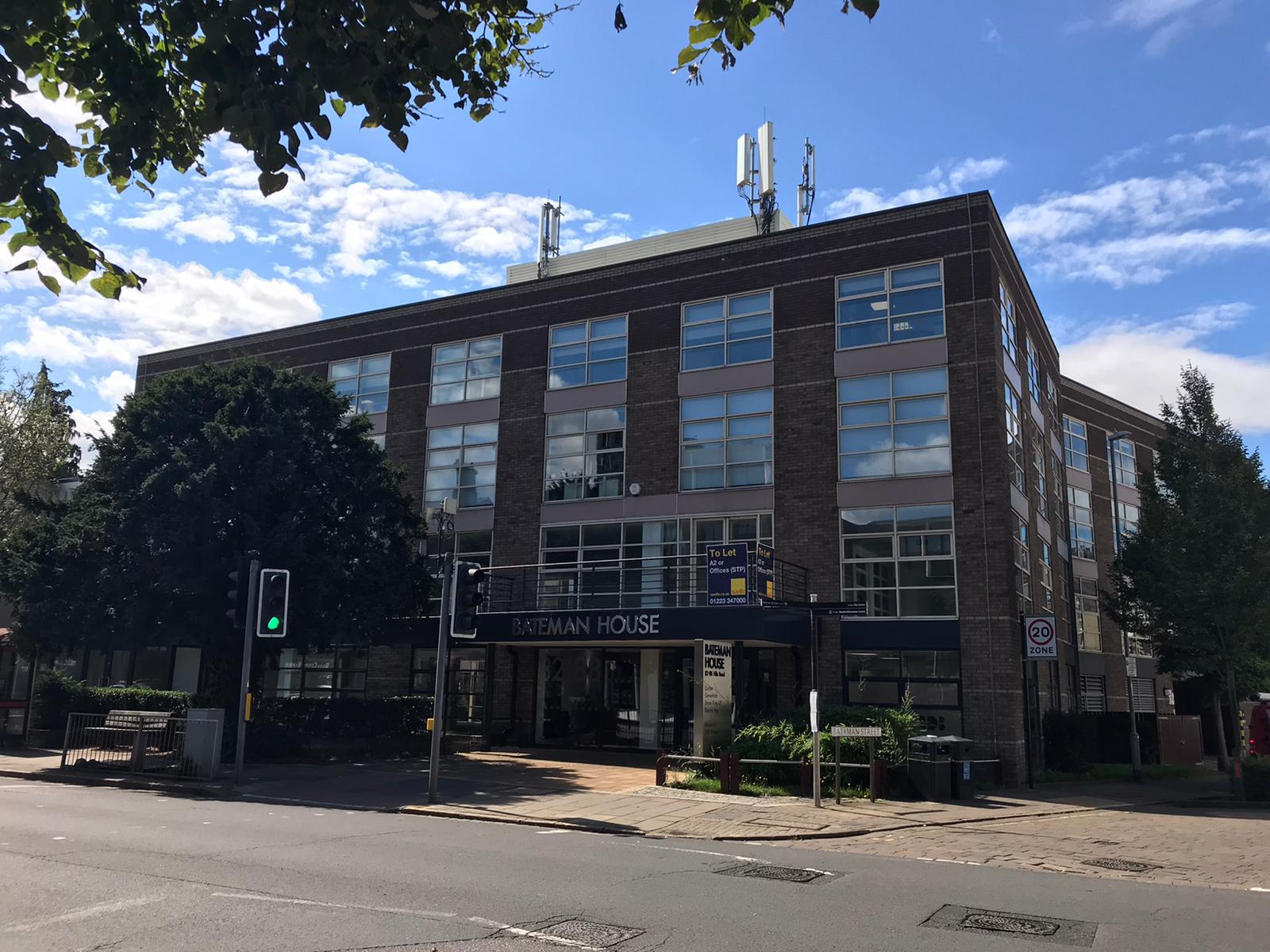 491 to 3,018 Sq Ft , Bateman House, 82-88 Hills Road CB2 - Available