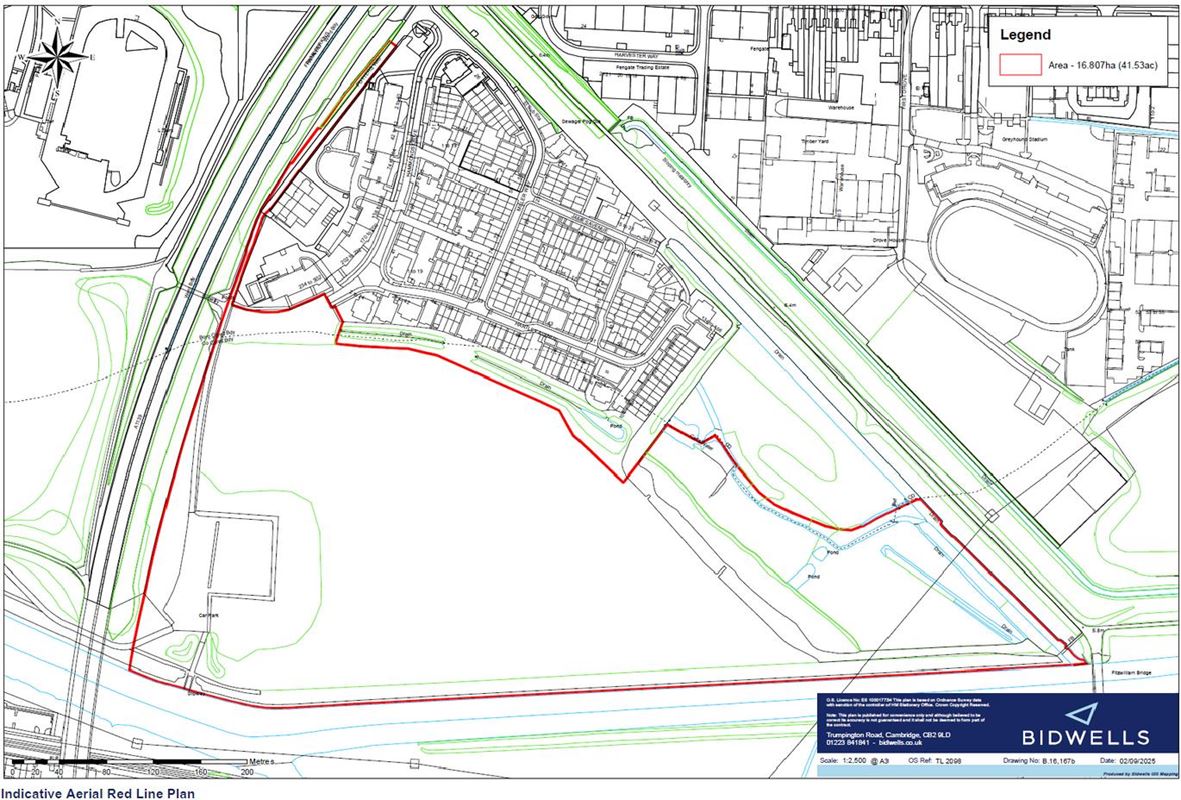 16.8 hectares , Land At Middleholme, Potters Way PE1 - Available