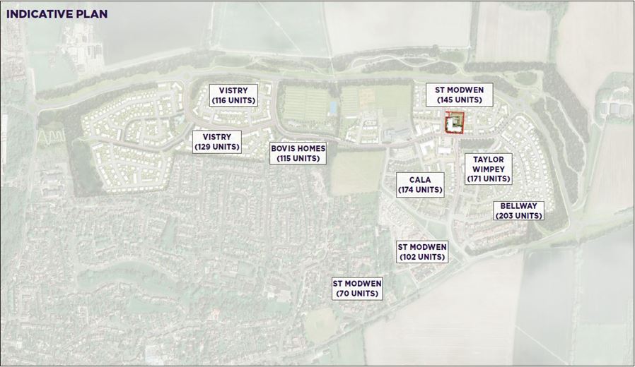  , LAND AT KINGSGROVE WANTAGE OXFORDSHIRE, Rutherford Road  OX12 - Available