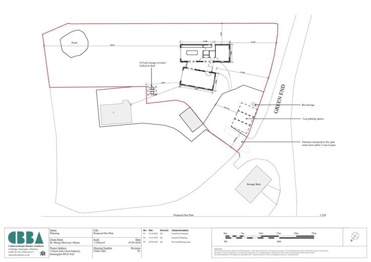  bedroom development plot, Green End, Great Stukeley PE28 - Sold