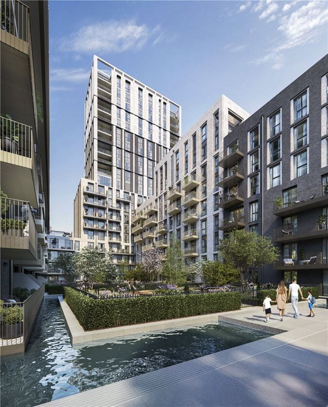 2 bedroom flat, London Dock, 9 Arrival Square E1W - Available