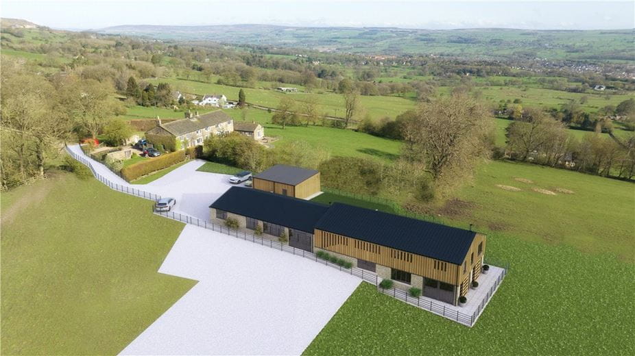  bedroom development plot, Barn For Conversion, Hilltop Farm, Burley Woodhead LS29 - Sold