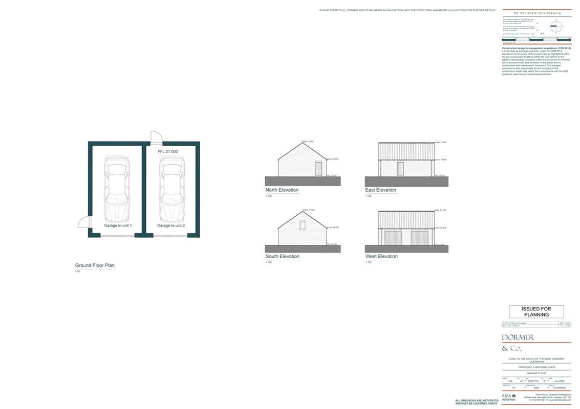  bedroom development plot, Land To The South Of The B6267, Ainderby Quernhow YO7 - Sold STC