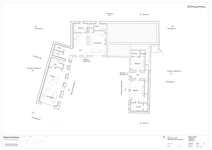  bedroom development plot, Manor Farm, Ledsham LS25 - Available