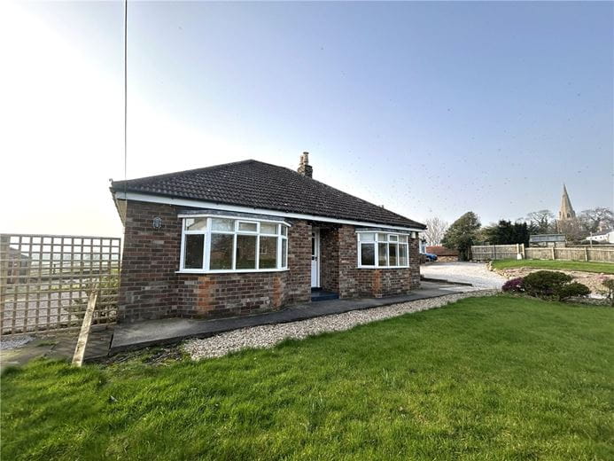 2 bedroom bungalow, Hunsingore, Wetherby LS22 - Available