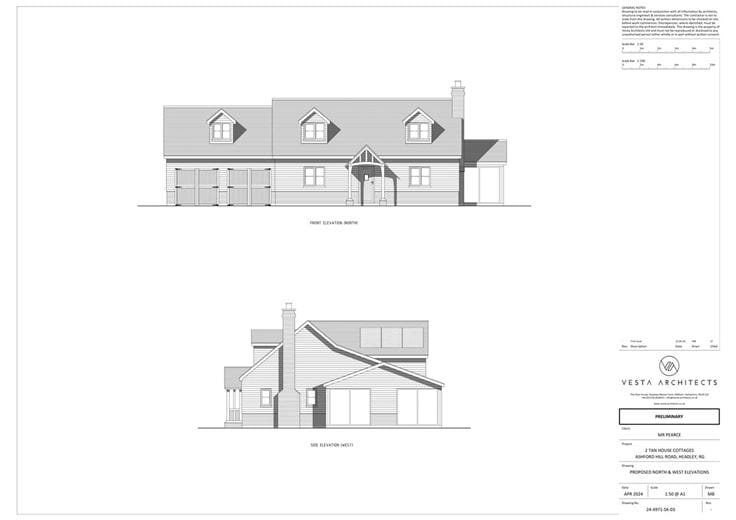  bedroom development plot, Ashford Hill Road, Headley RG19 - Available