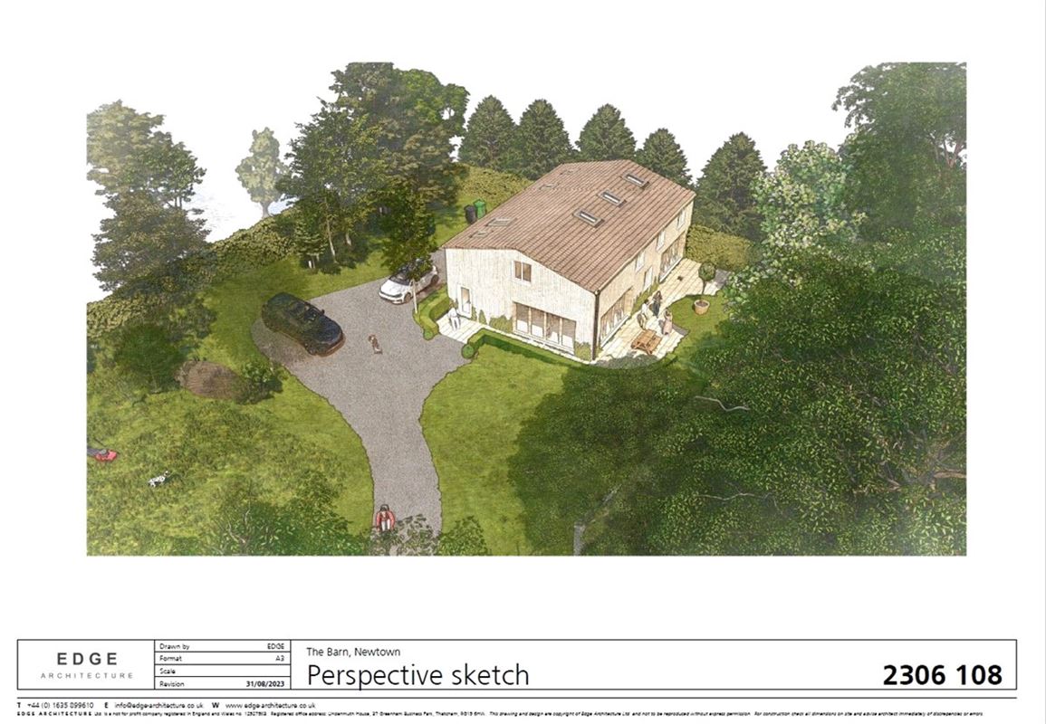  bedroom development plot, Newtown, Newbury RG20 - Available