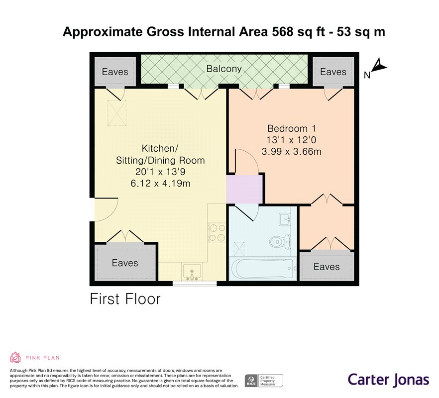 1 bedroom flat, Davenant Road, Oxford OX2 - Sold STC