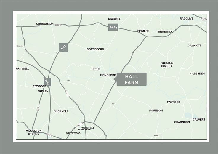 9.5 acres Farm, Main Street, Fringford OX27 - Sold