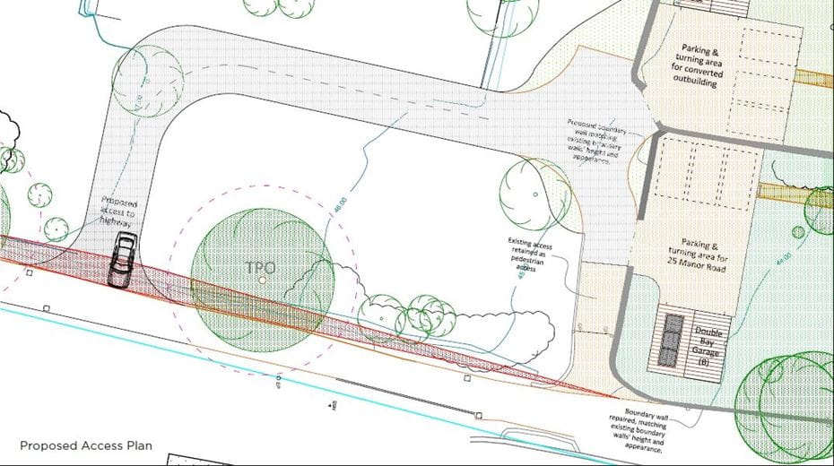  bedroom development plot, Adjoining Old School Lane, Catcott TA7 - Sold STC