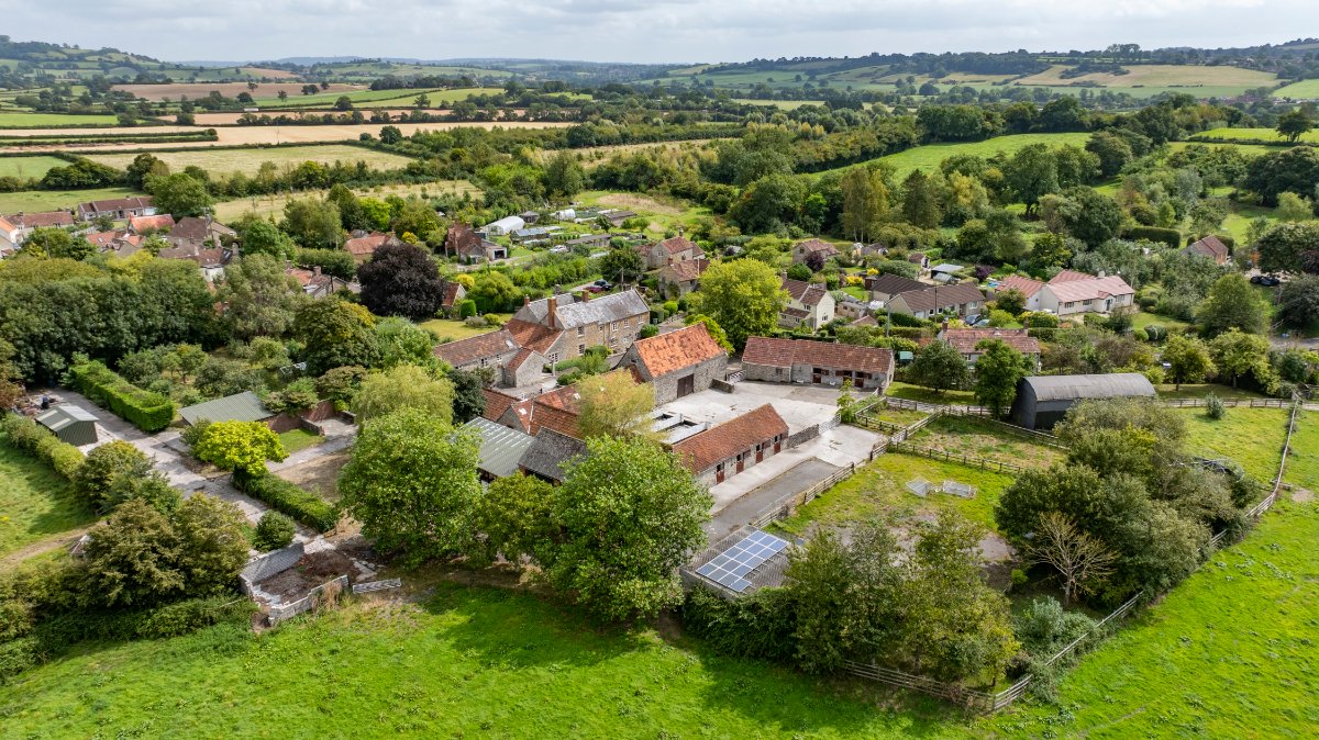 60 acres House, Manor Farm, Alhampton BA4 - Sold