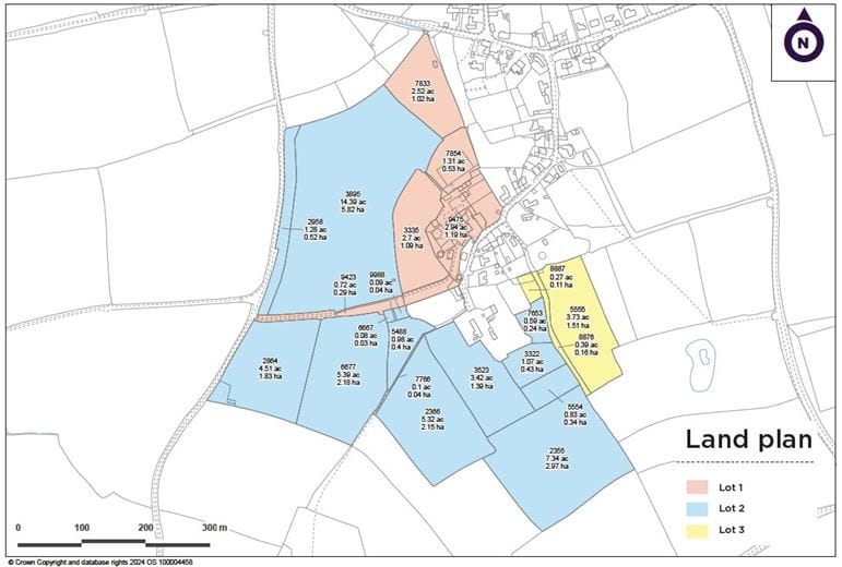 4.4 acres Land, Lot 3: Land At Manor Farm, Alhampton BA4 - Available