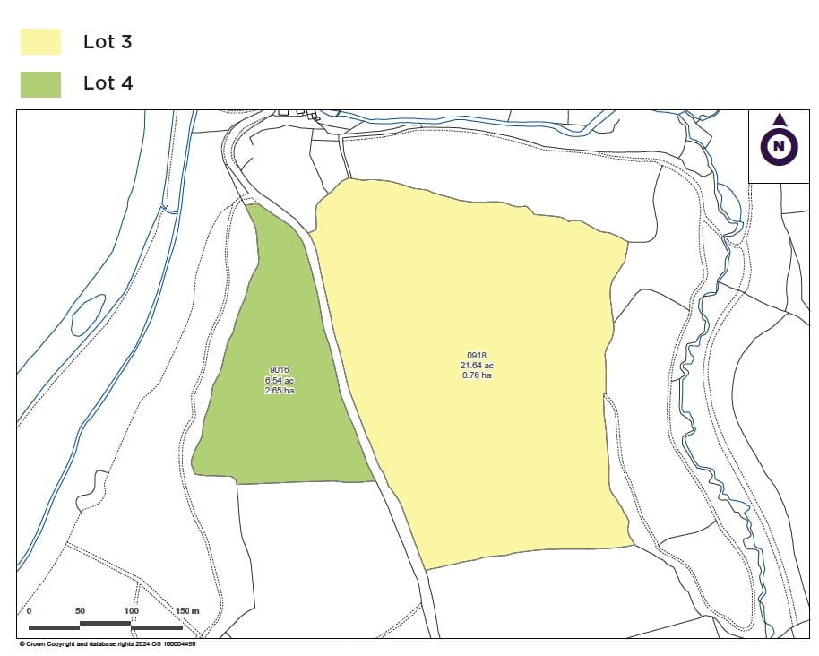 21.6 acres Land, Lot 3: Land To South Of Chope’s Bridge, Weare Giffard EX39 - Sold