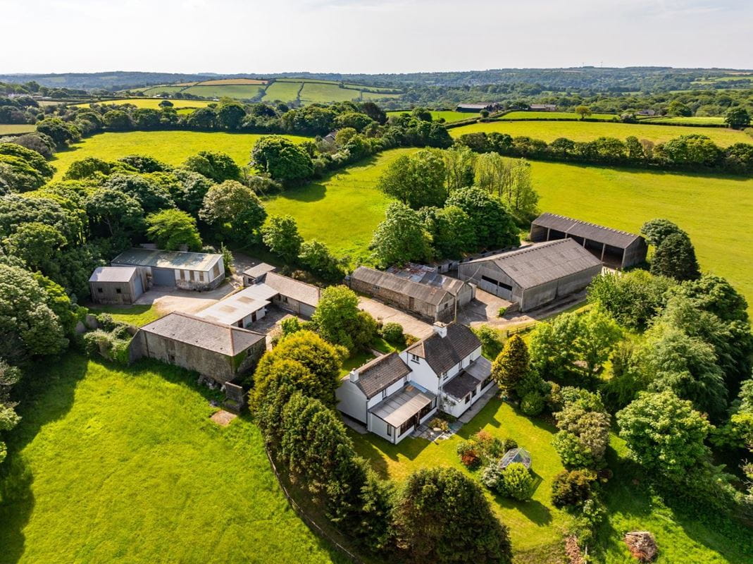 49.5 acres Farm, Tresamble, Gwennap TR16 - Sold