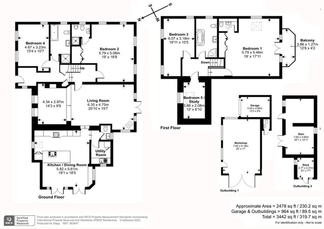 3.2 acres Farm, Hale Mills, Twelveheads TR4 - Available